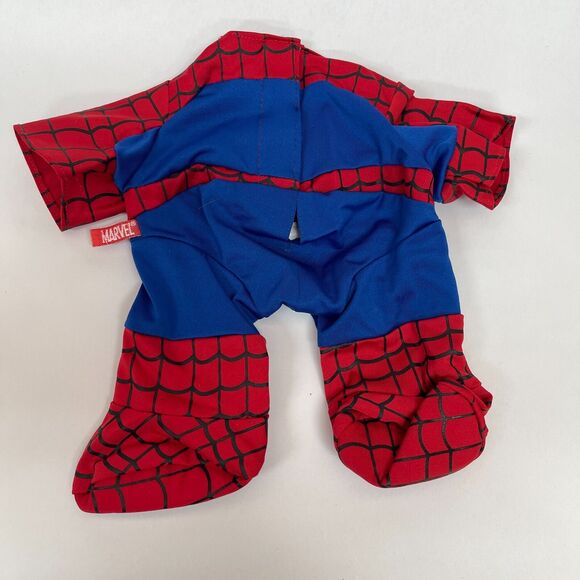 Build A Bear Workshop BABW Spiderman One Piece Red Blue Black Spider - Picture 2 of 4